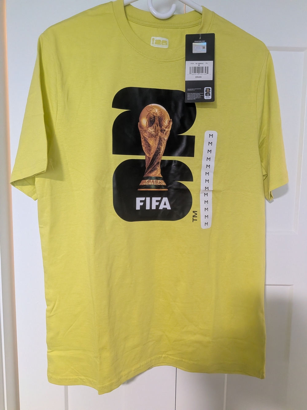 FIFA Short Sleeve Graphic Tee in Yellow